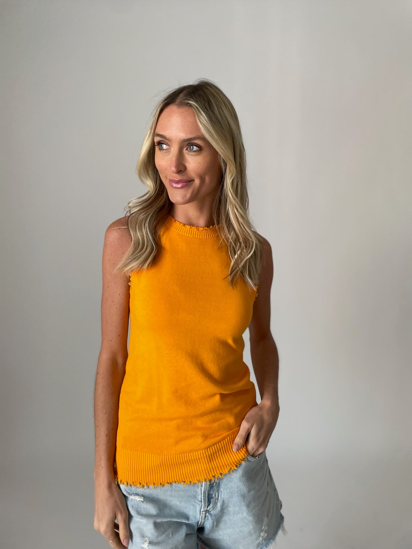 emily tank [neon orange]