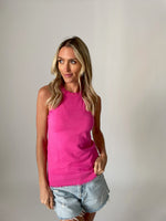Load image into Gallery viewer, emily tank [hot pink]
