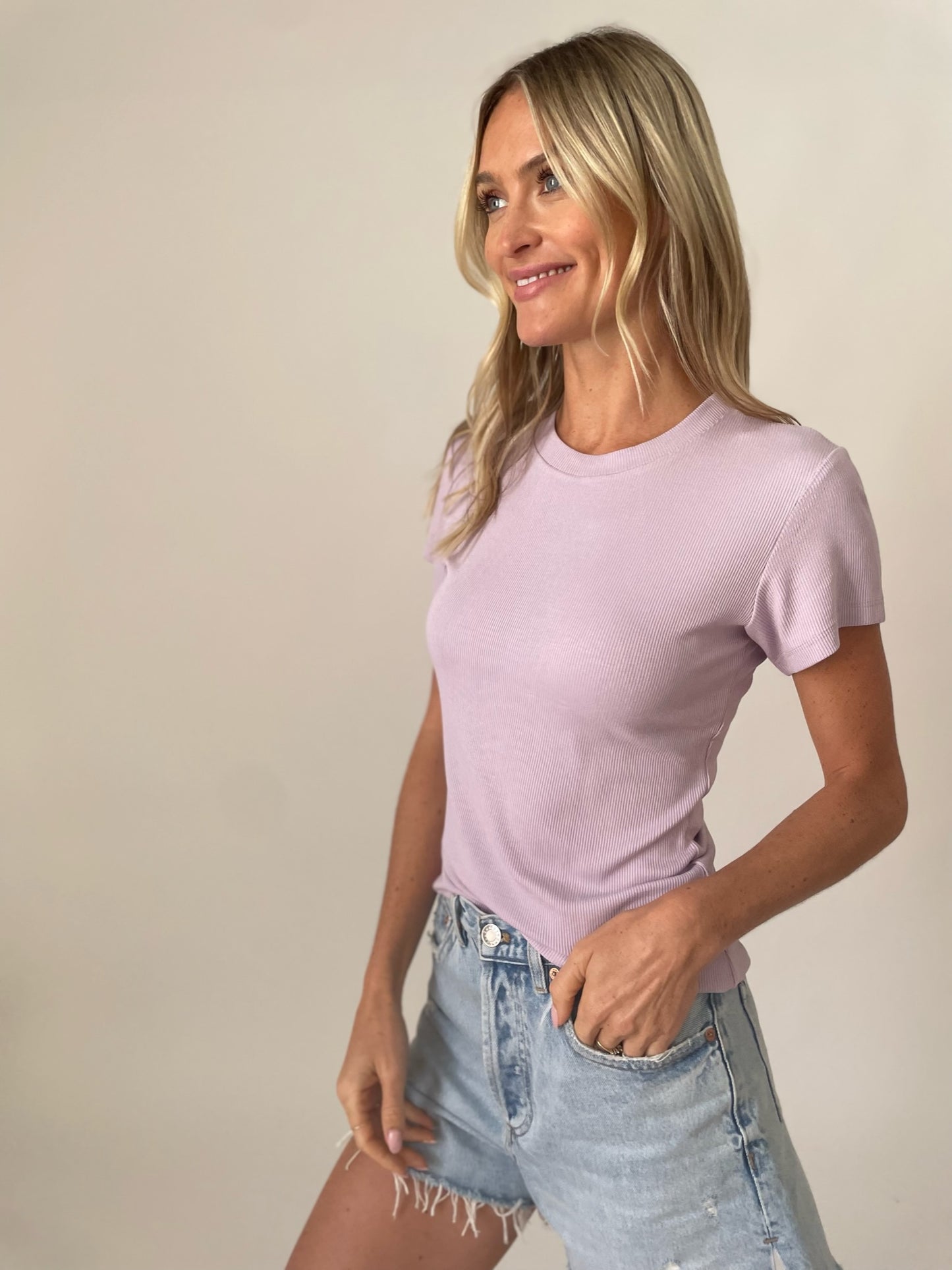 luna tee [lavender]