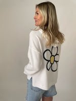 Load image into Gallery viewer, daisy hoodie [white]
