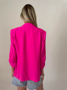 cameron blazer [hot pink]
