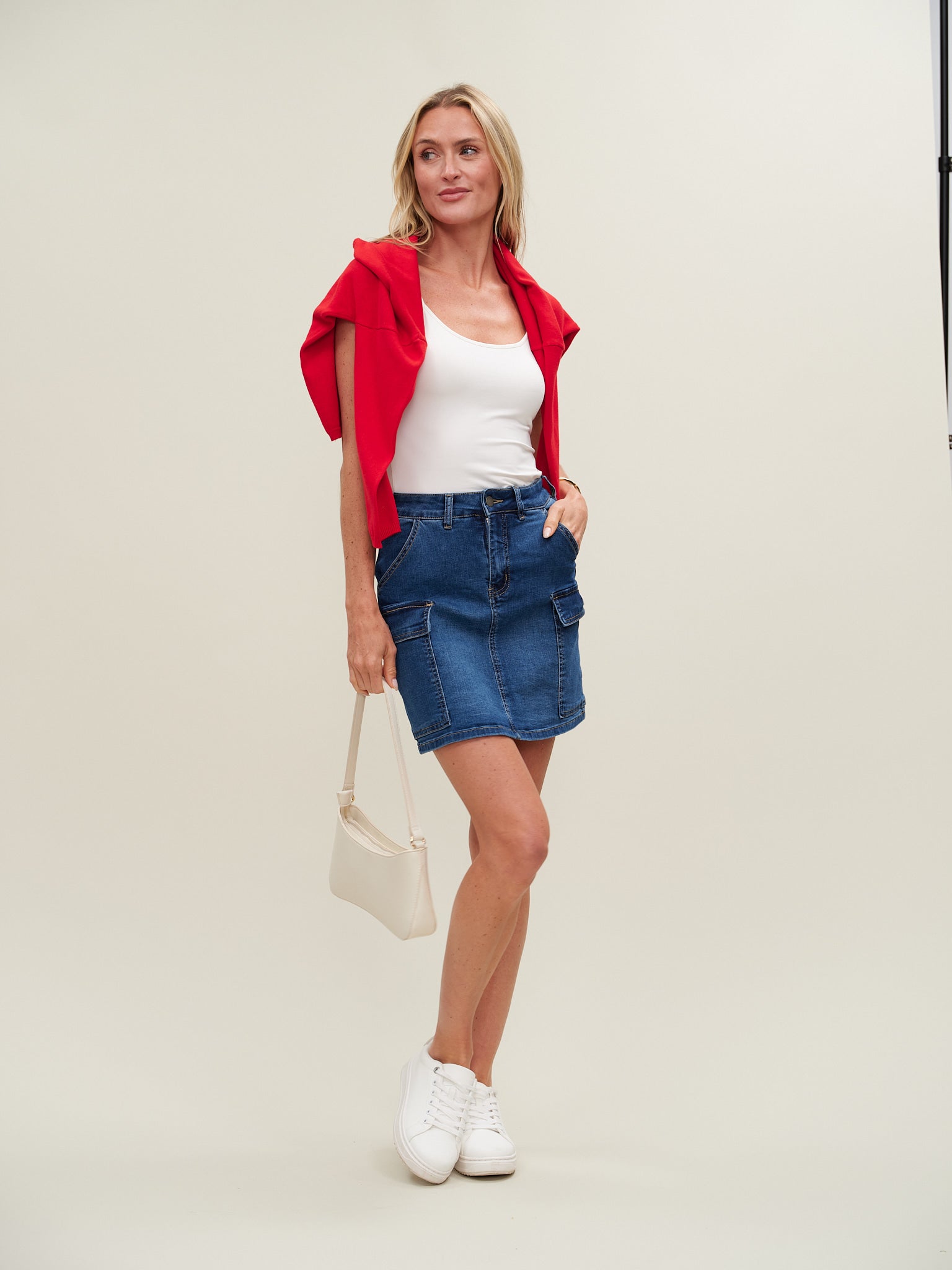 sharon sweater [red]
