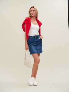 sharon sweater [red]
