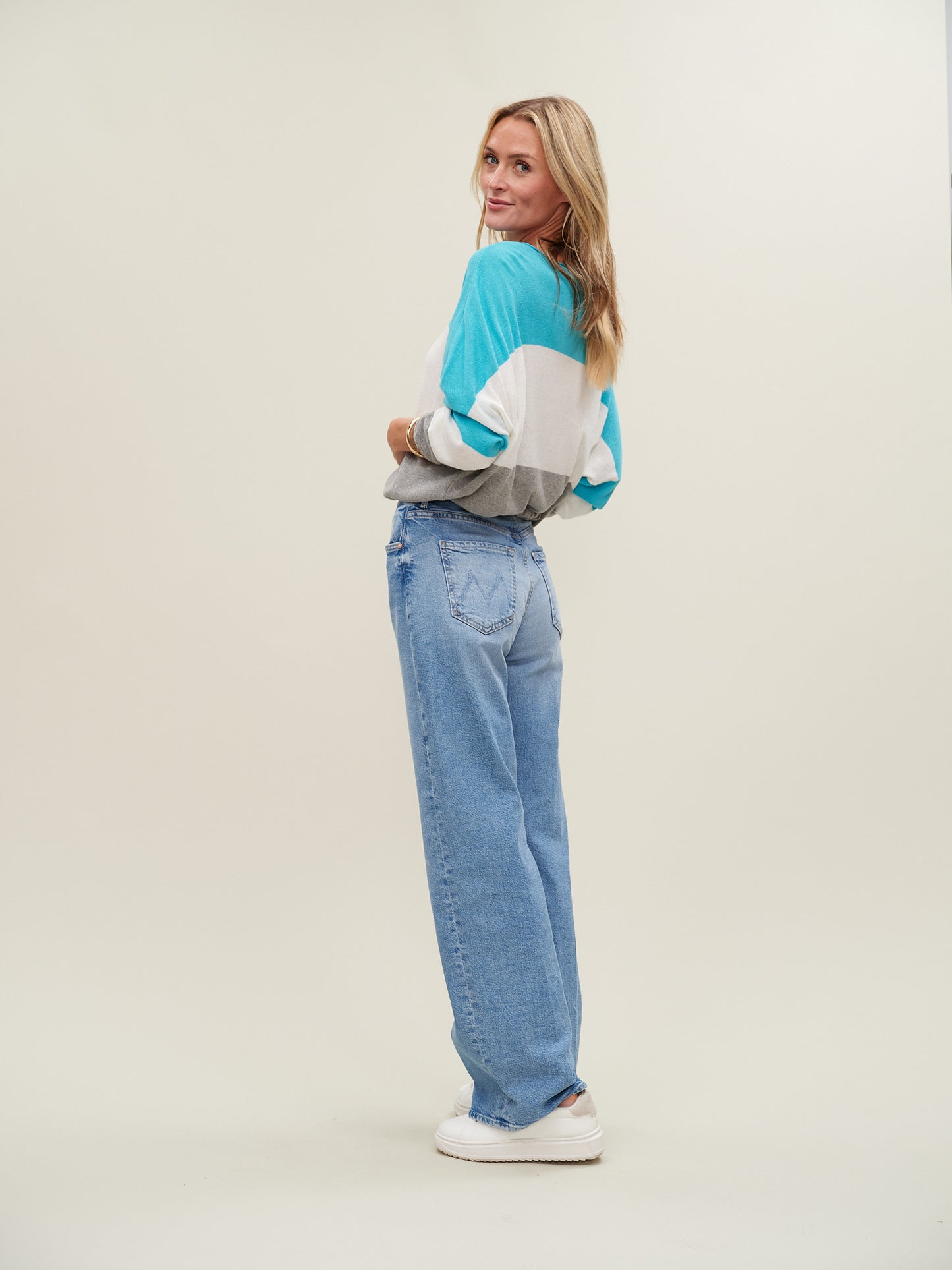 georgia sweater [aqua]