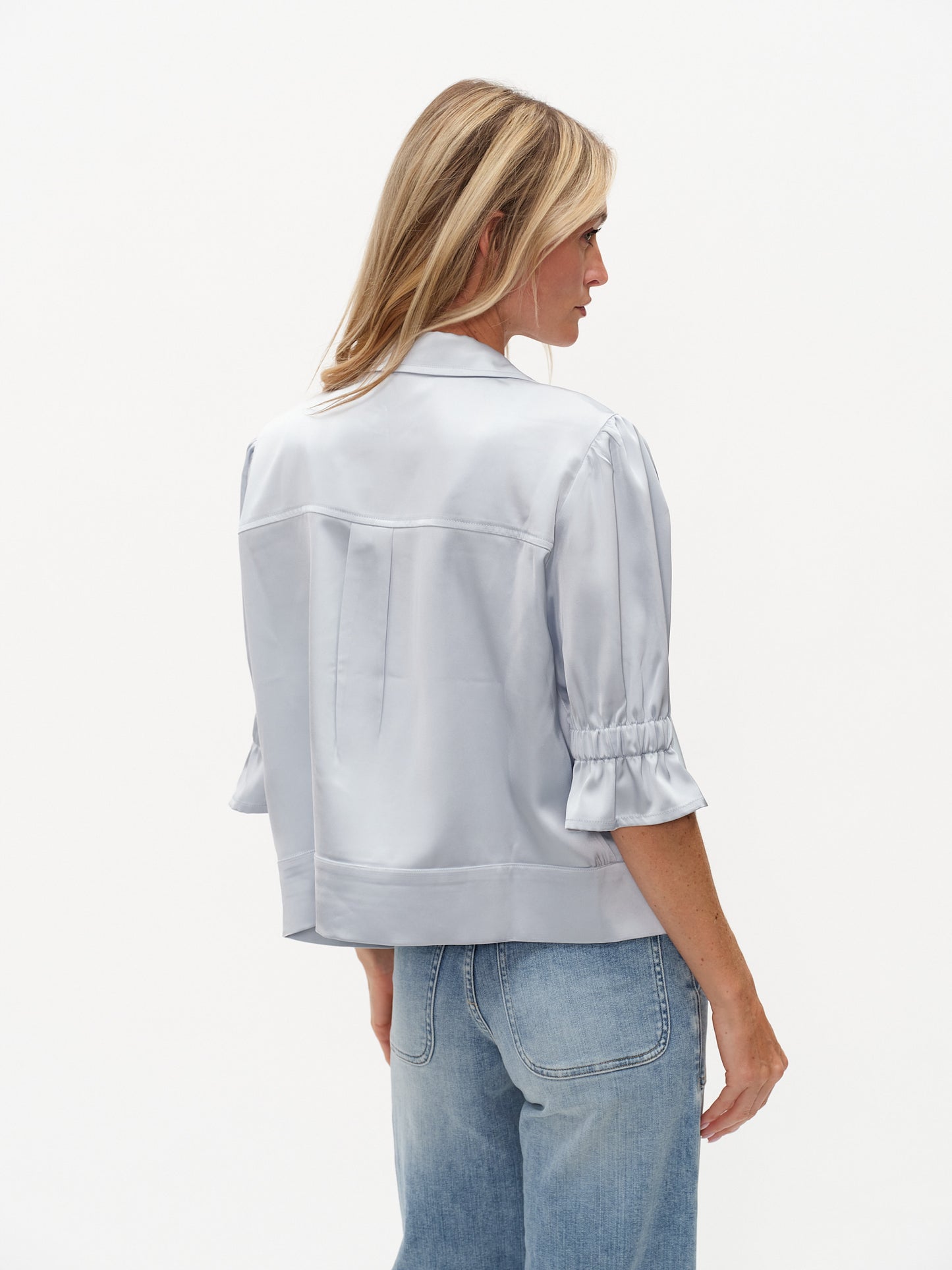 anna jacket [frosted blue]