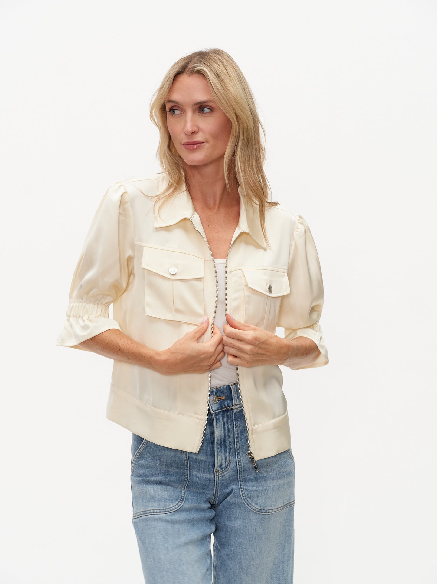 anna jacket [vanilla cream]