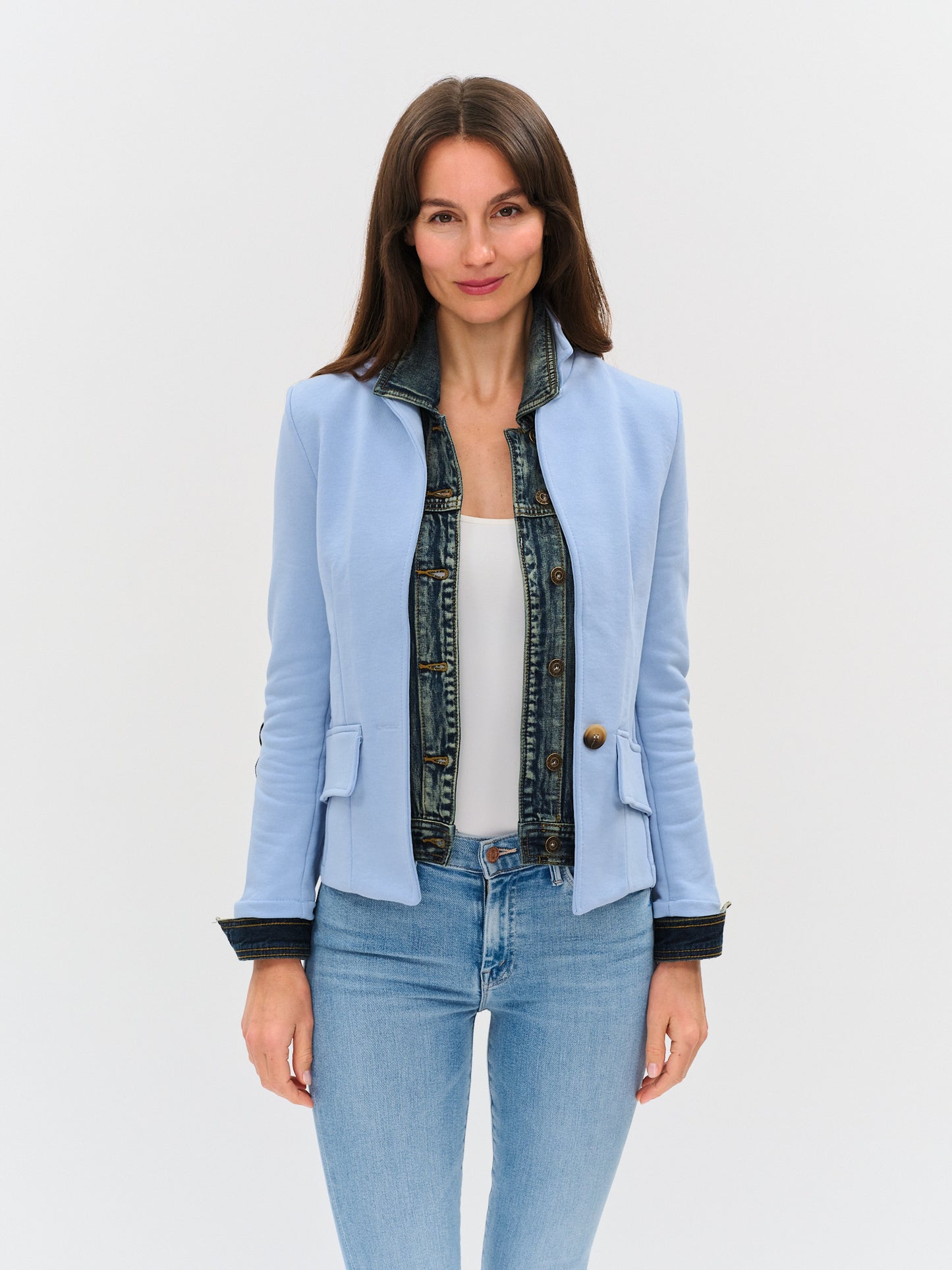 clarissa *made in italy* blazer [sky mist]