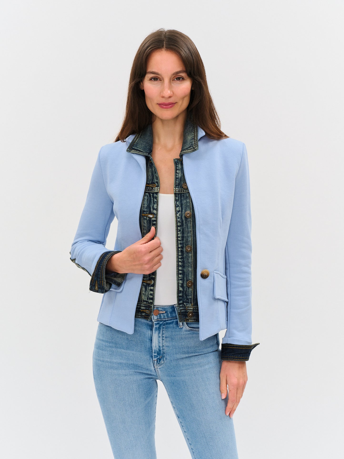 clarissa *made in italy* blazer [sky mist]