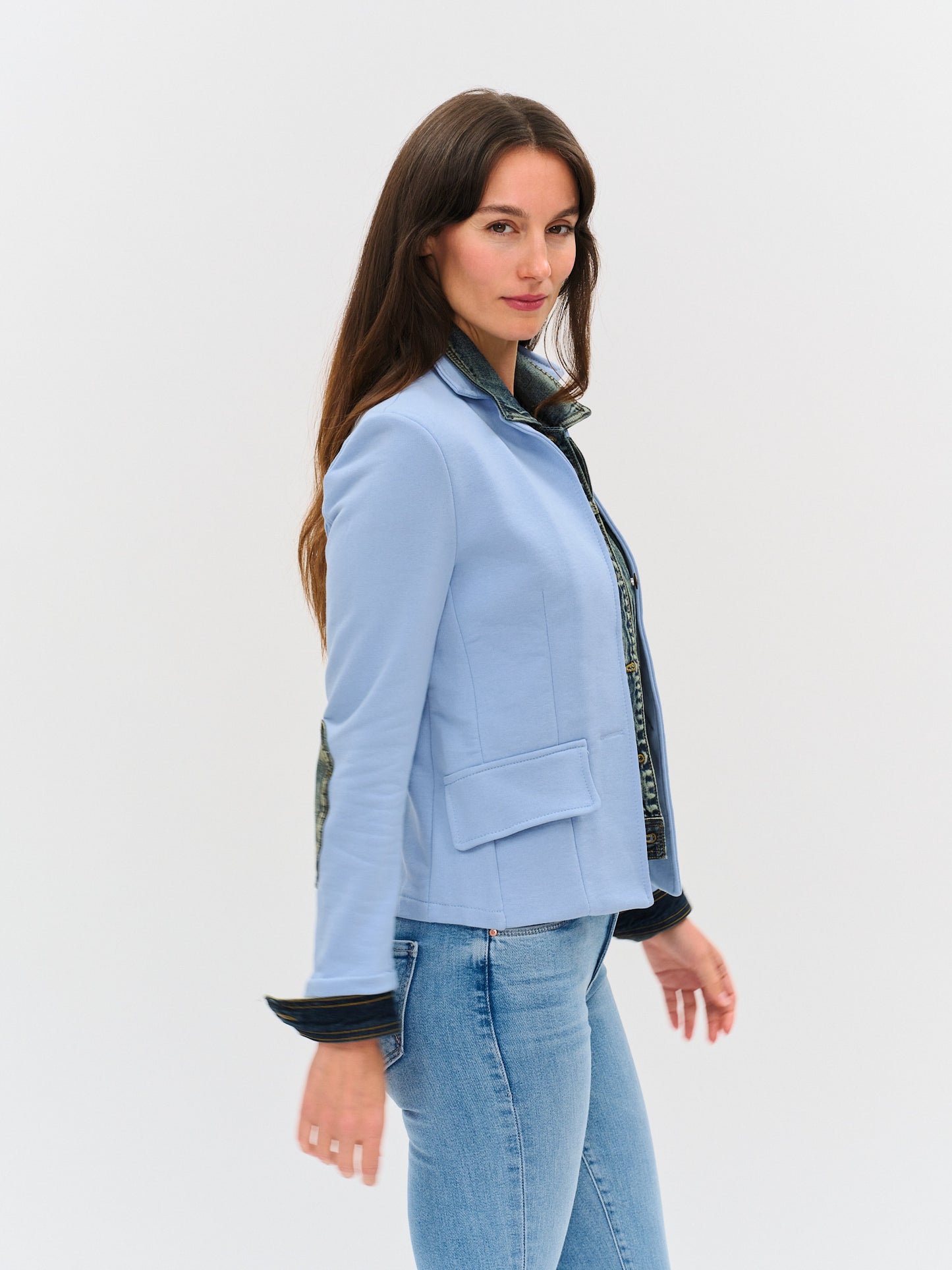 clarissa *made in italy* blazer [sky mist]