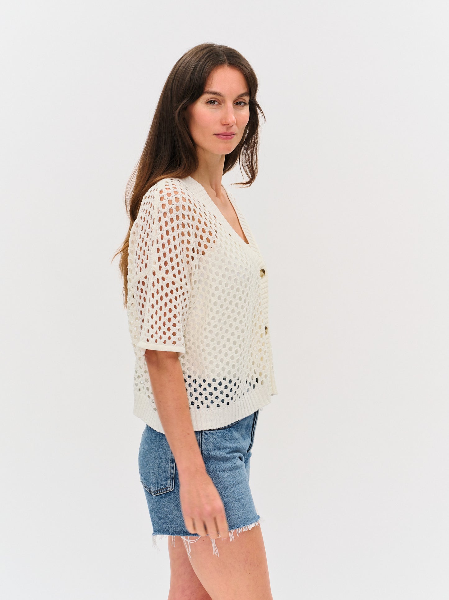 dune cardigan [ivory]