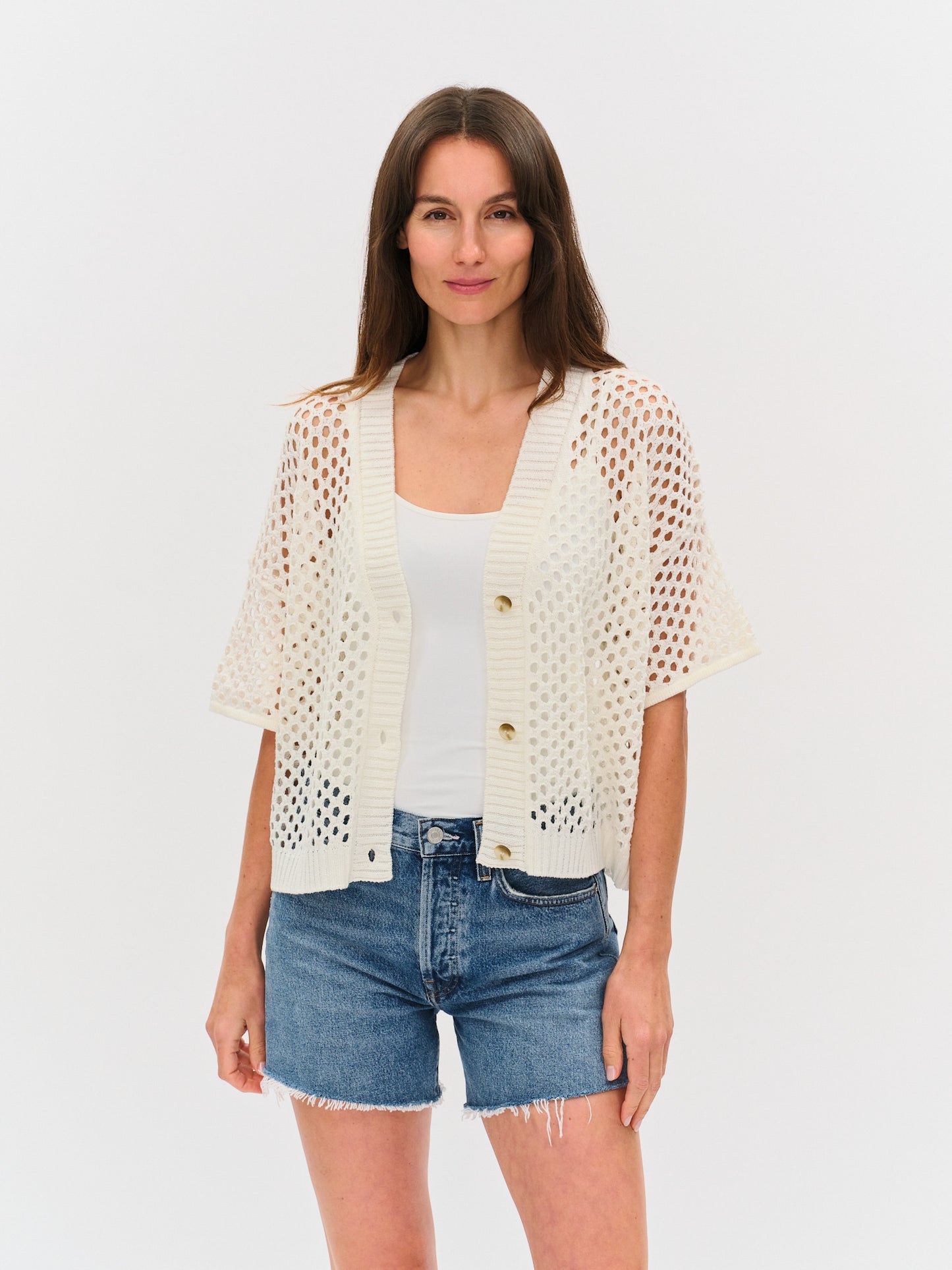 dune cardigan [ivory]