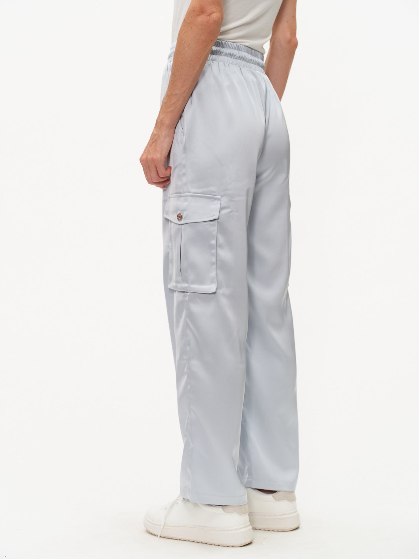 elsa cargo pants [frosted blue]