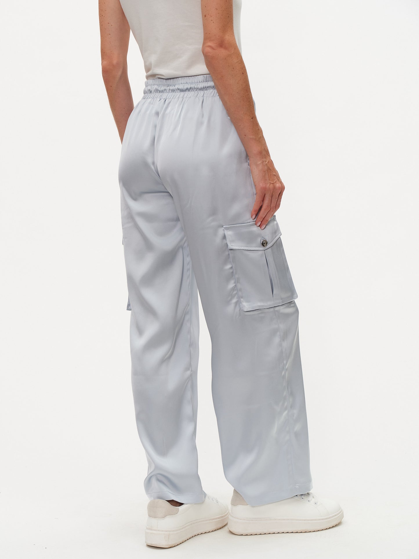 elsa cargo pants [frosted blue]