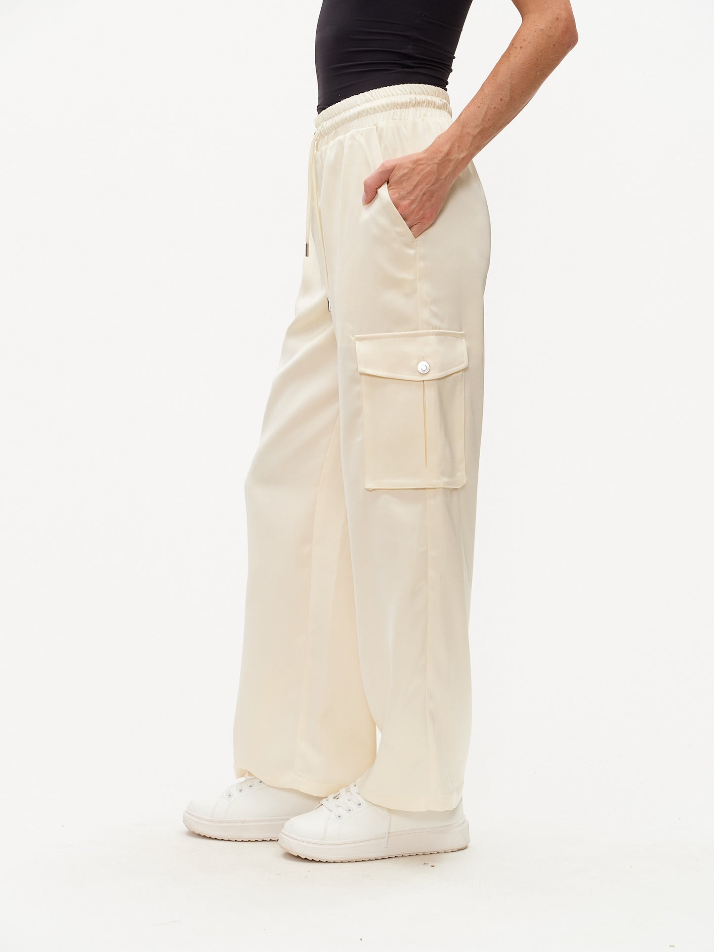 elsa cargo pants [vanilla cream]