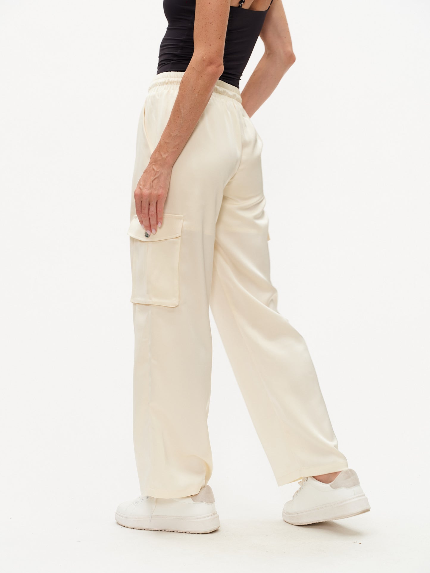 elsa cargo pants [vanilla cream]