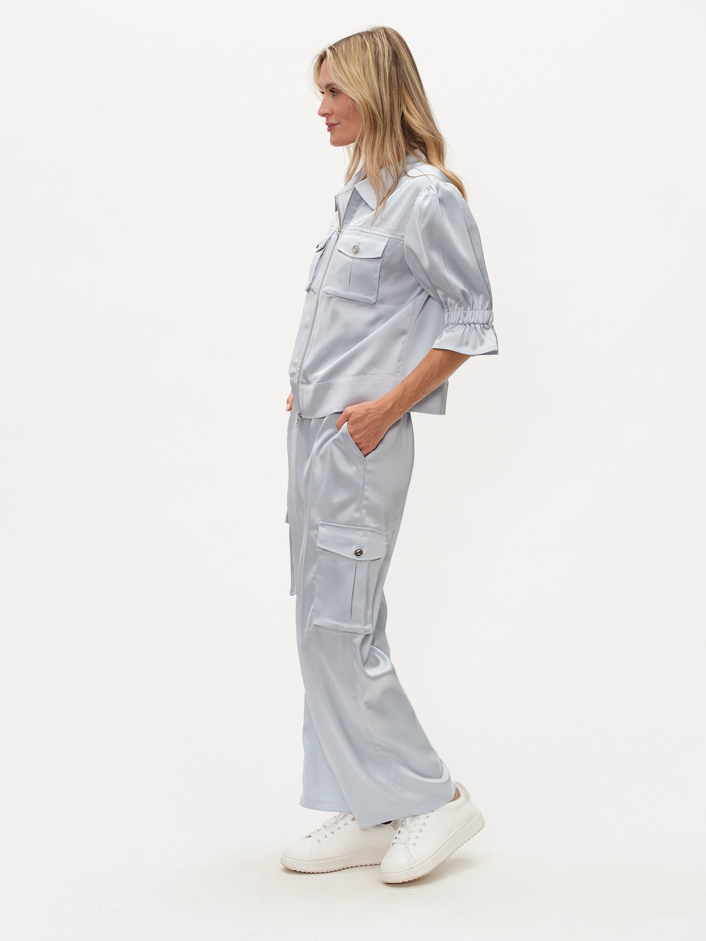 anna jacket [frosted blue]