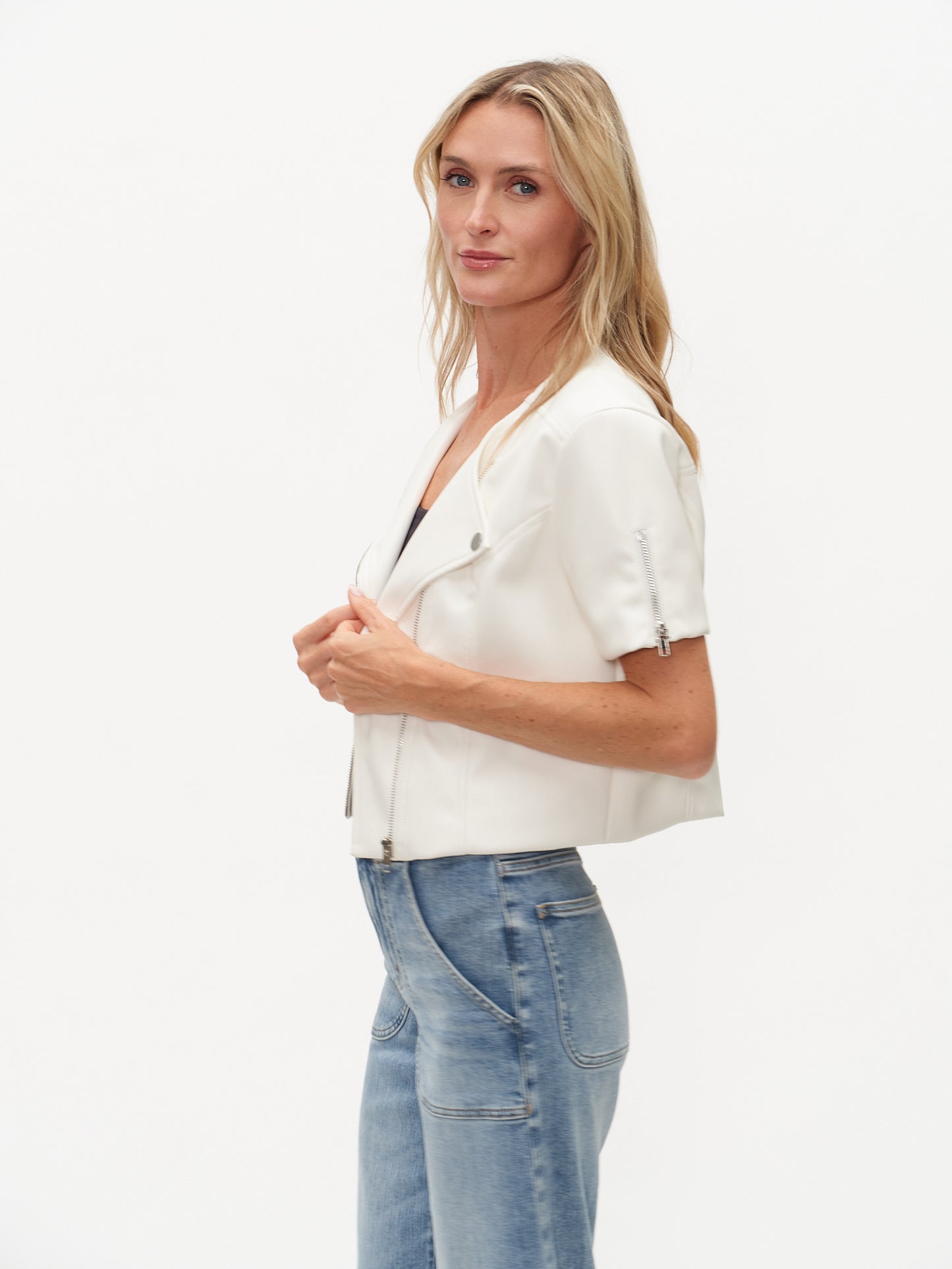 frankie jacket [white]