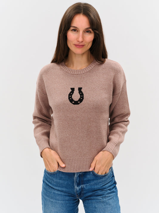 horseshoe sweater [brown]