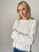 Load image into Gallery viewer, andrea sweater [ivory]
