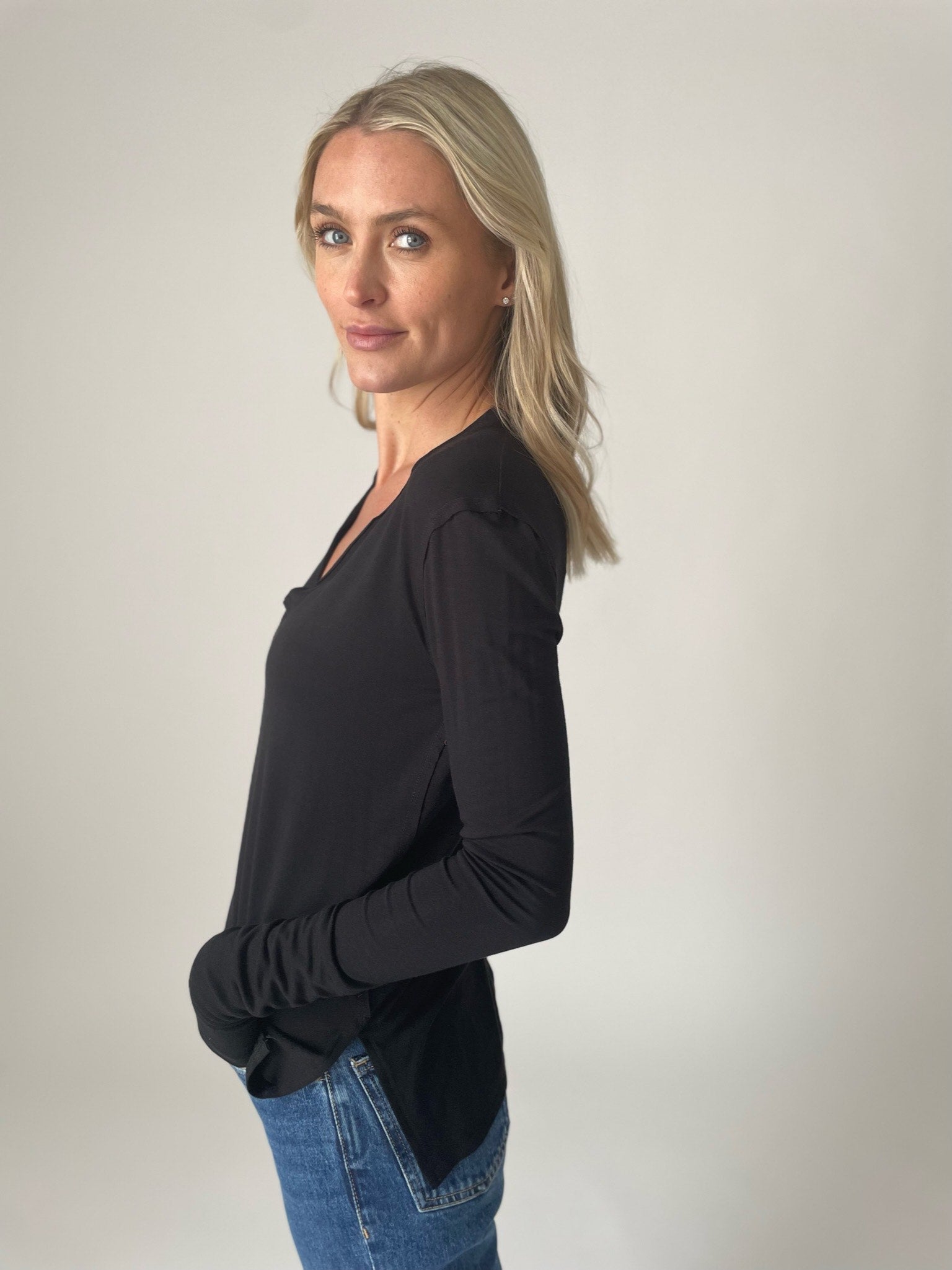 cleo top [black]