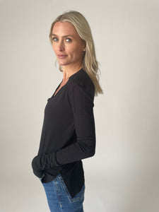 cleo top [black]