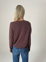 Load image into Gallery viewer, the anywhere top [raisin]
