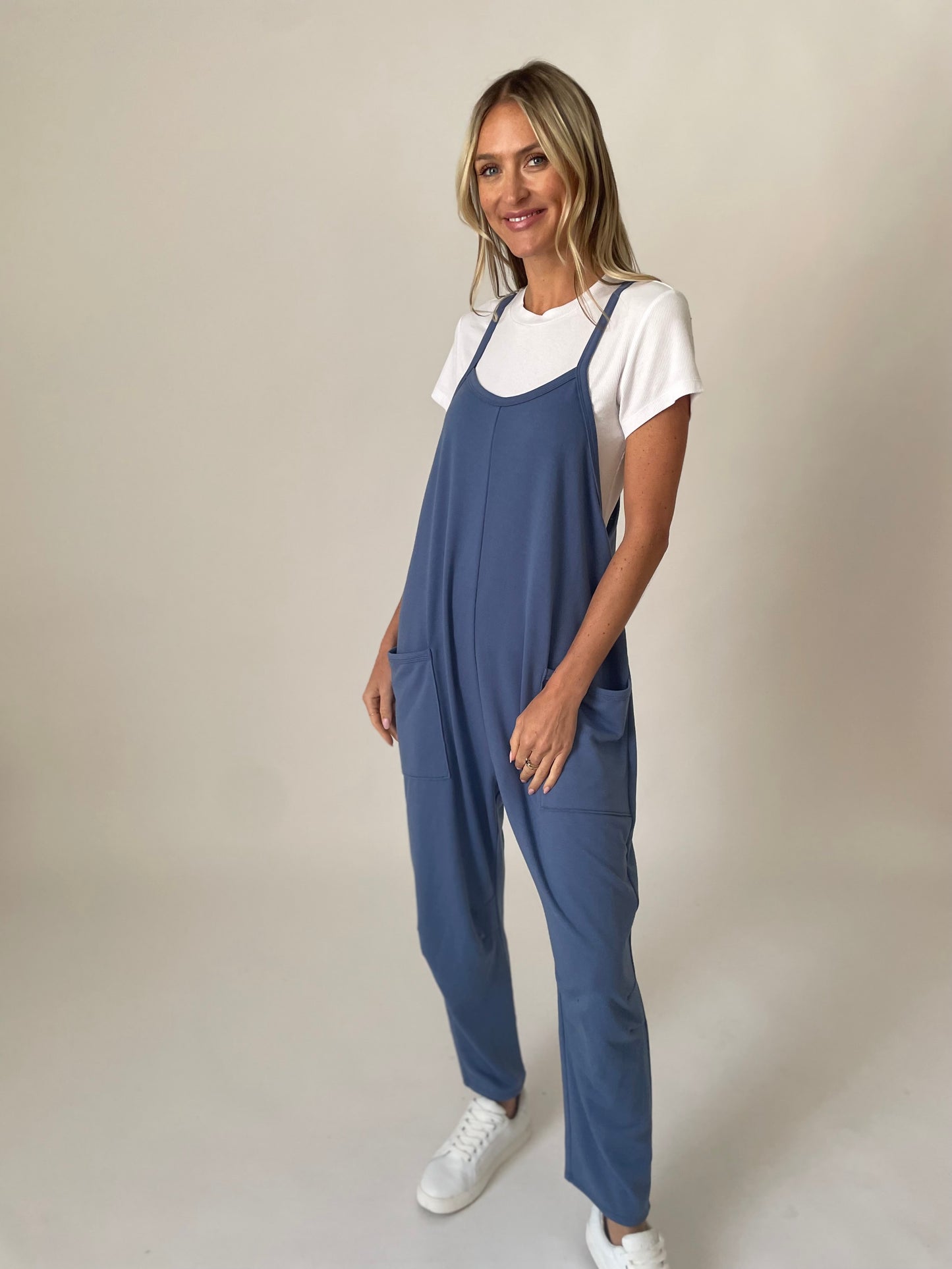 kendall jumpsuit [denim]