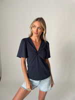 Load image into Gallery viewer, courtney tee [navy]
