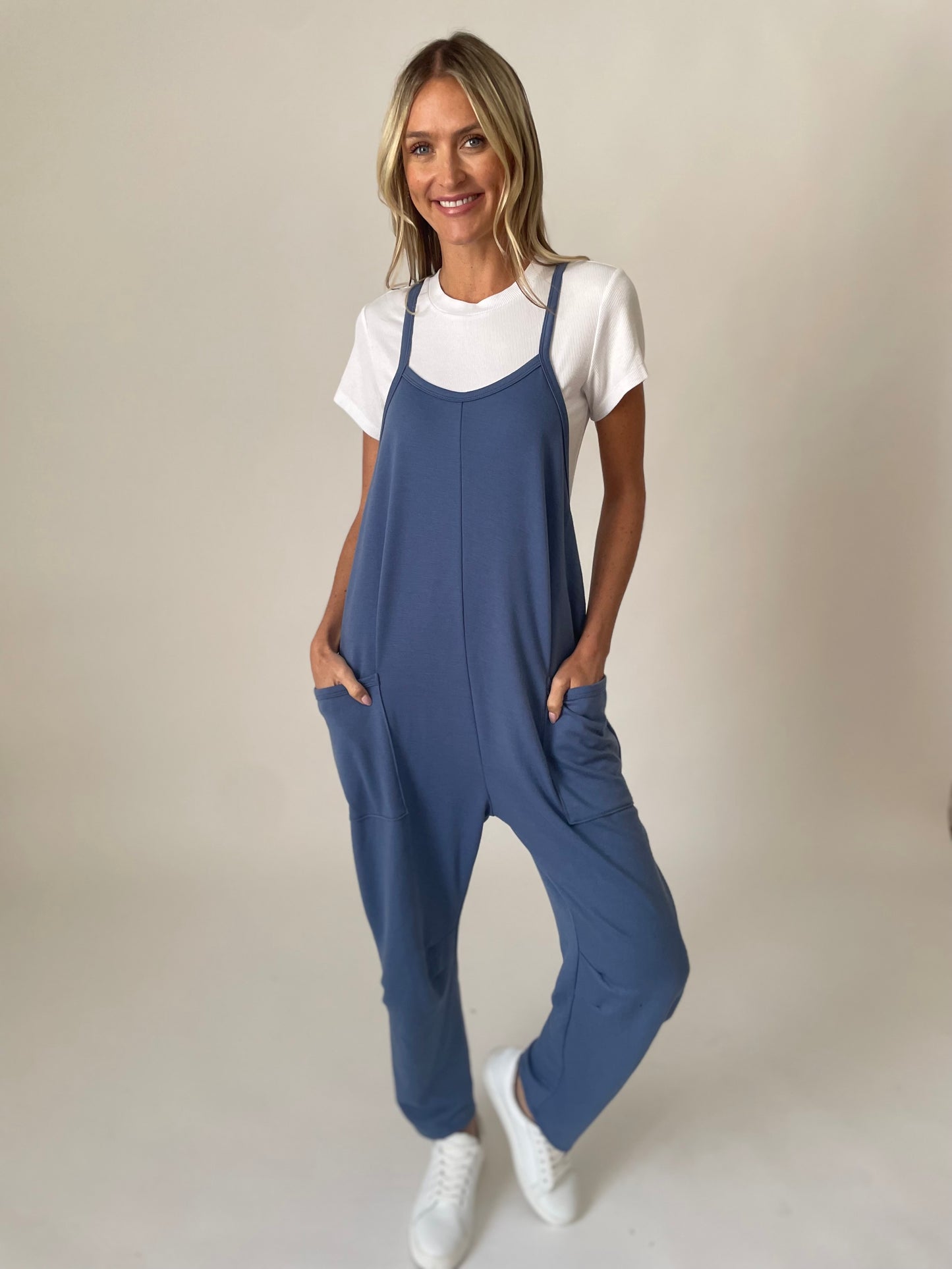 kendall jumpsuit [denim]