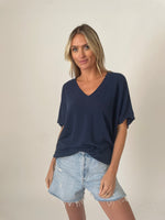 Load image into Gallery viewer, rae top [navy]

