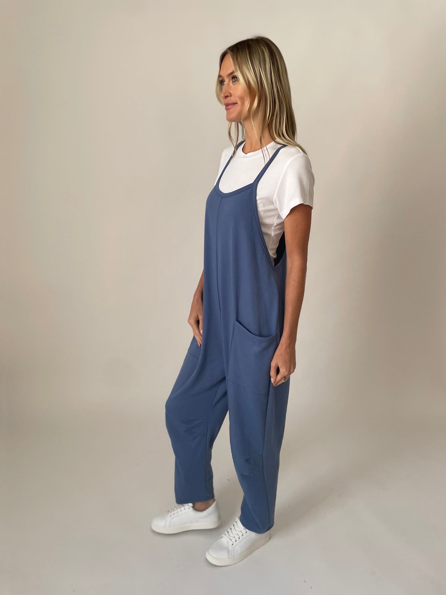 kendall jumpsuit [denim]