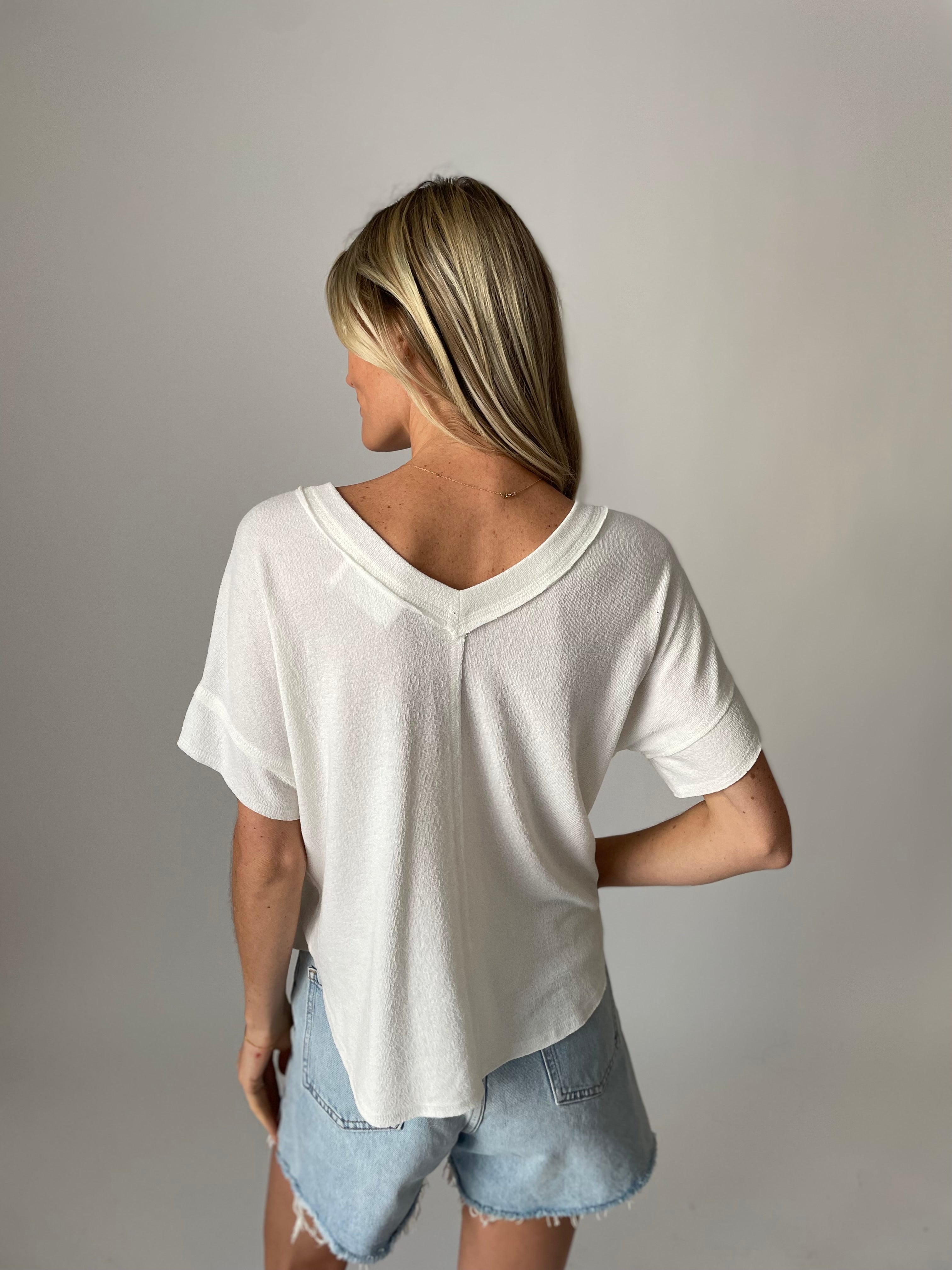 hadley top [ivory]