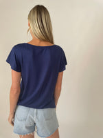 Load image into Gallery viewer, annabelle tee [navy]

