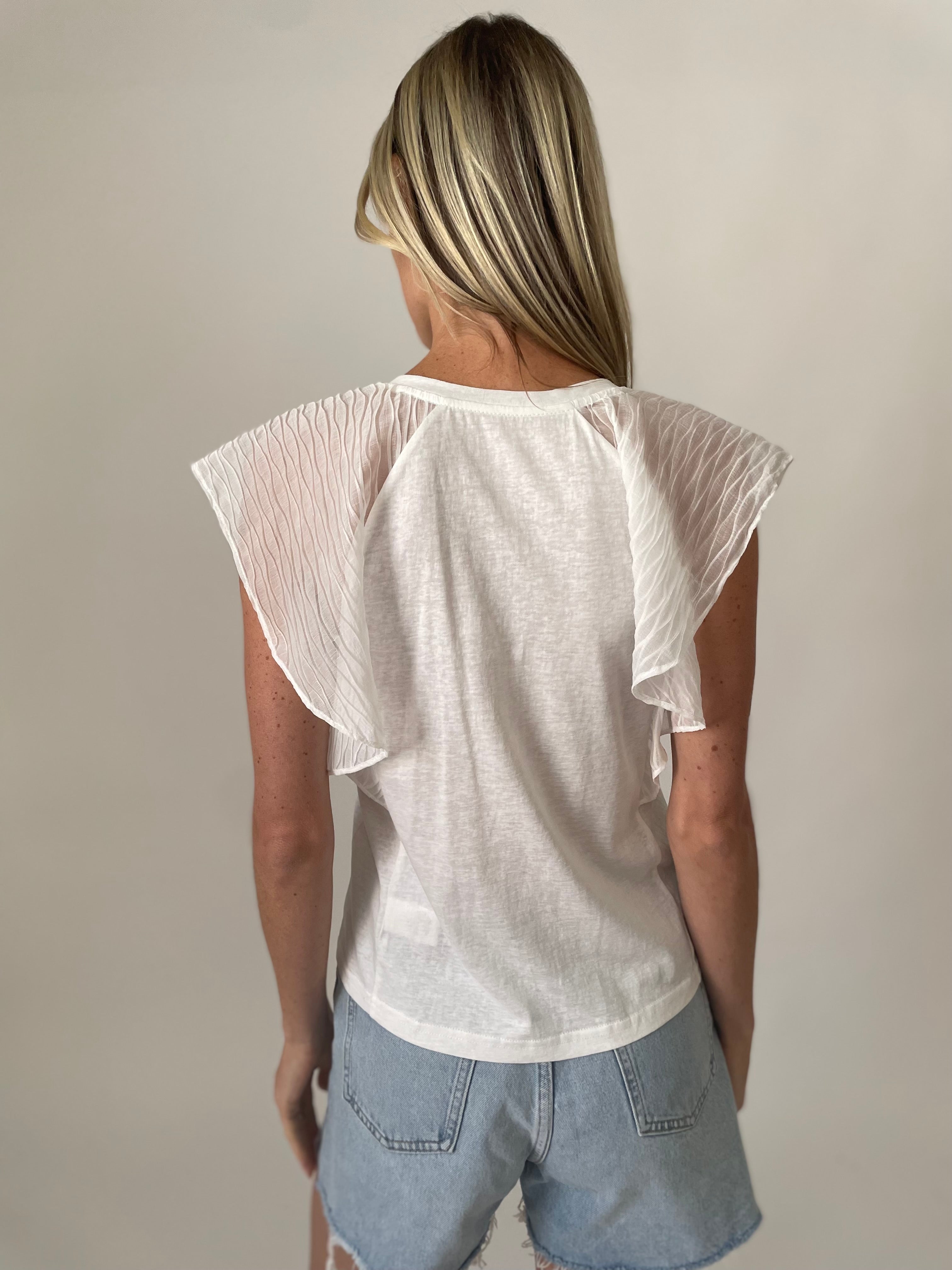 lucia top [white]