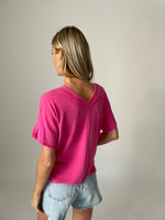 Load image into Gallery viewer, hadley top [punch pink]
