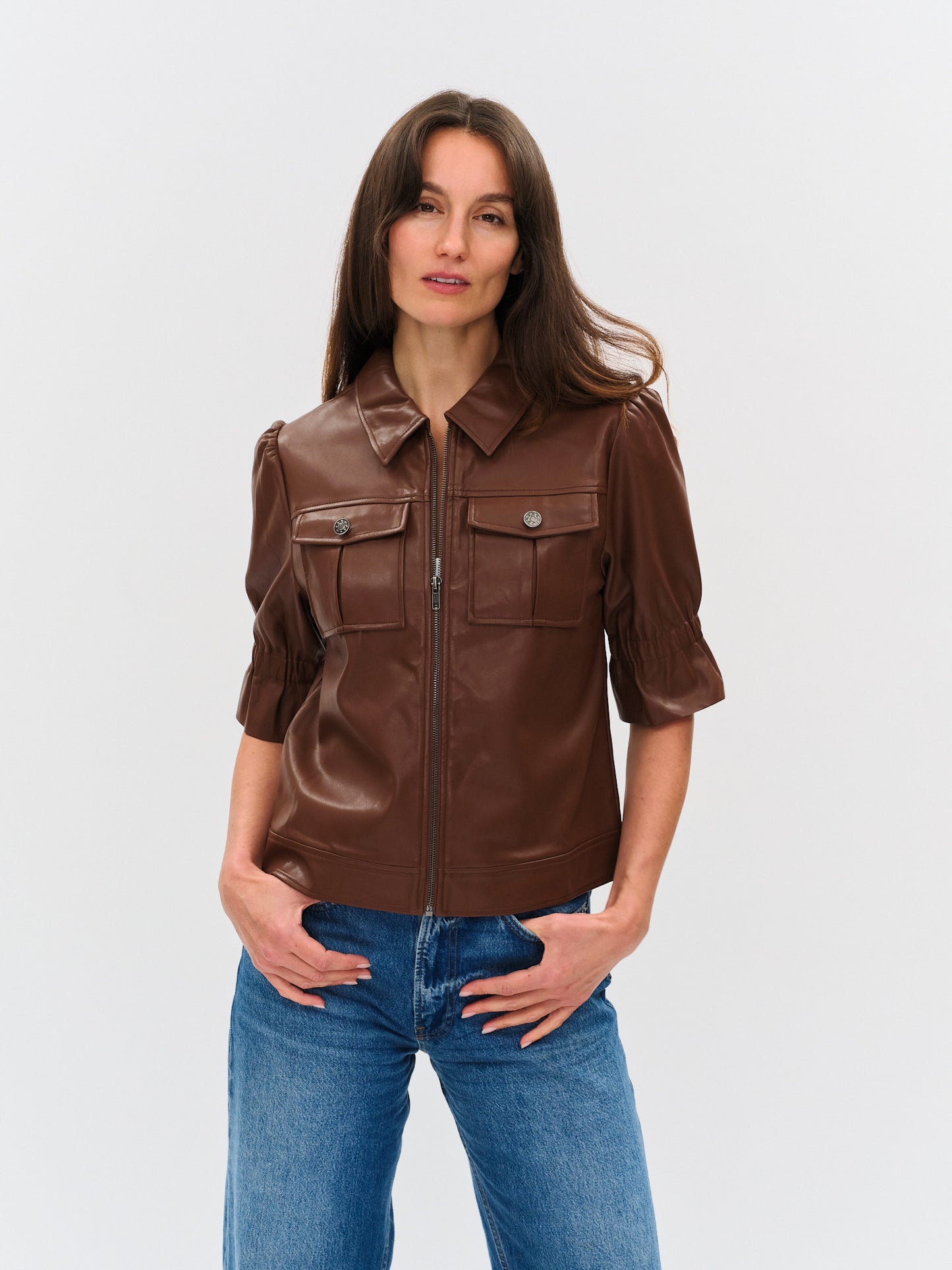 jennifer jacket [brown]