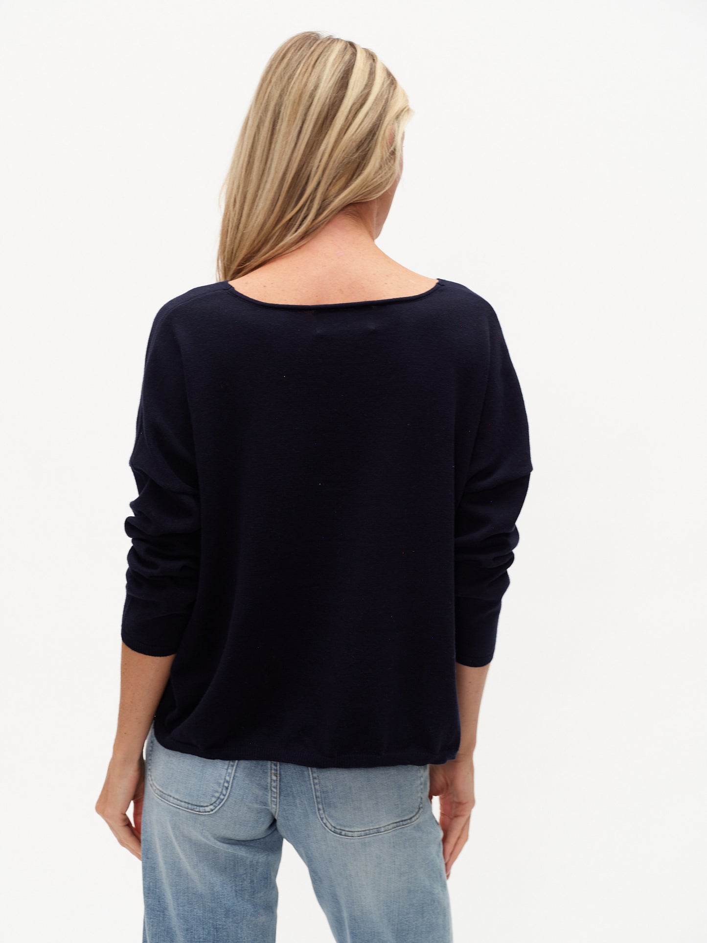 lovie sweater [navy/red]
