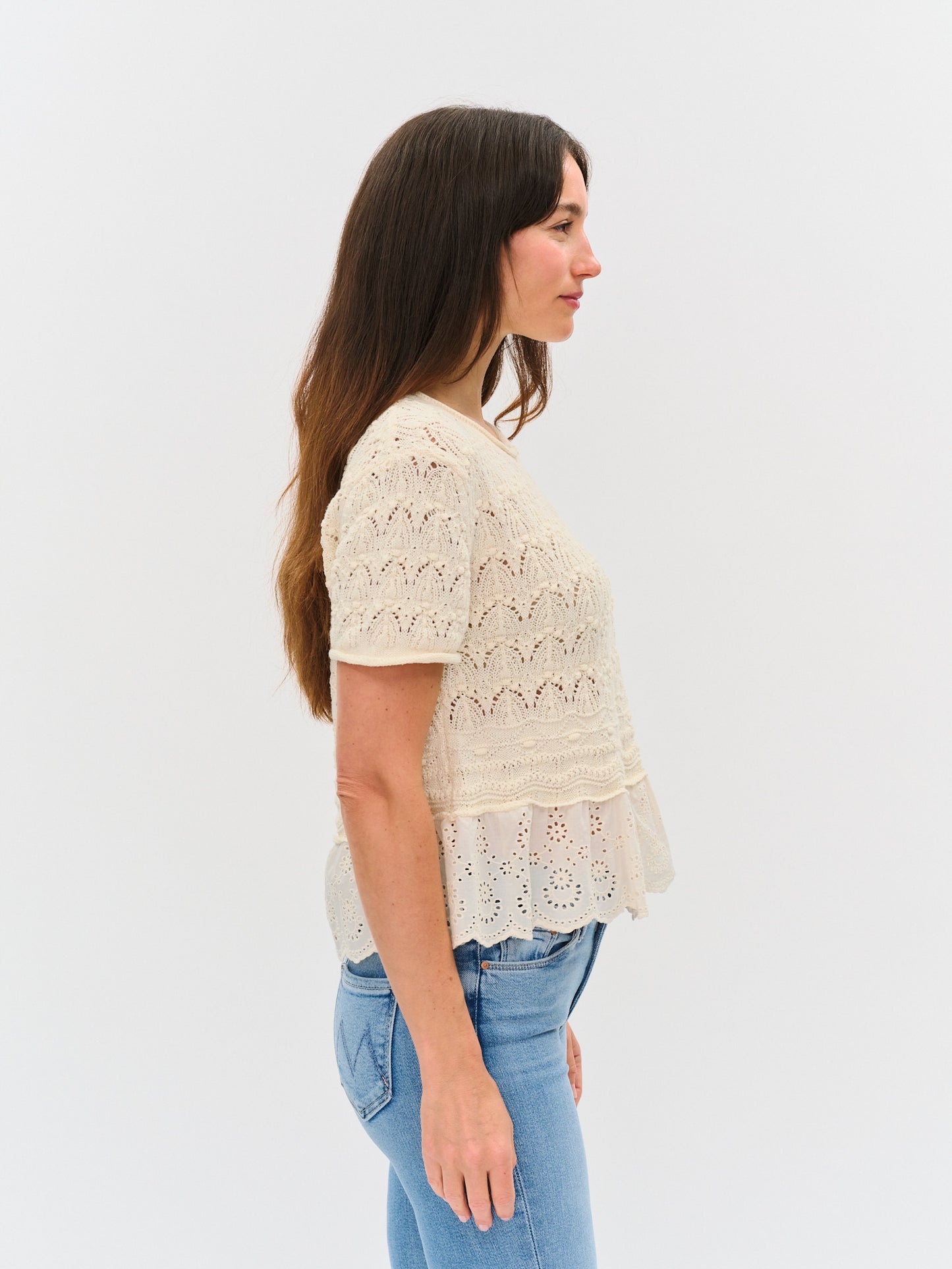 margot top [ivory]