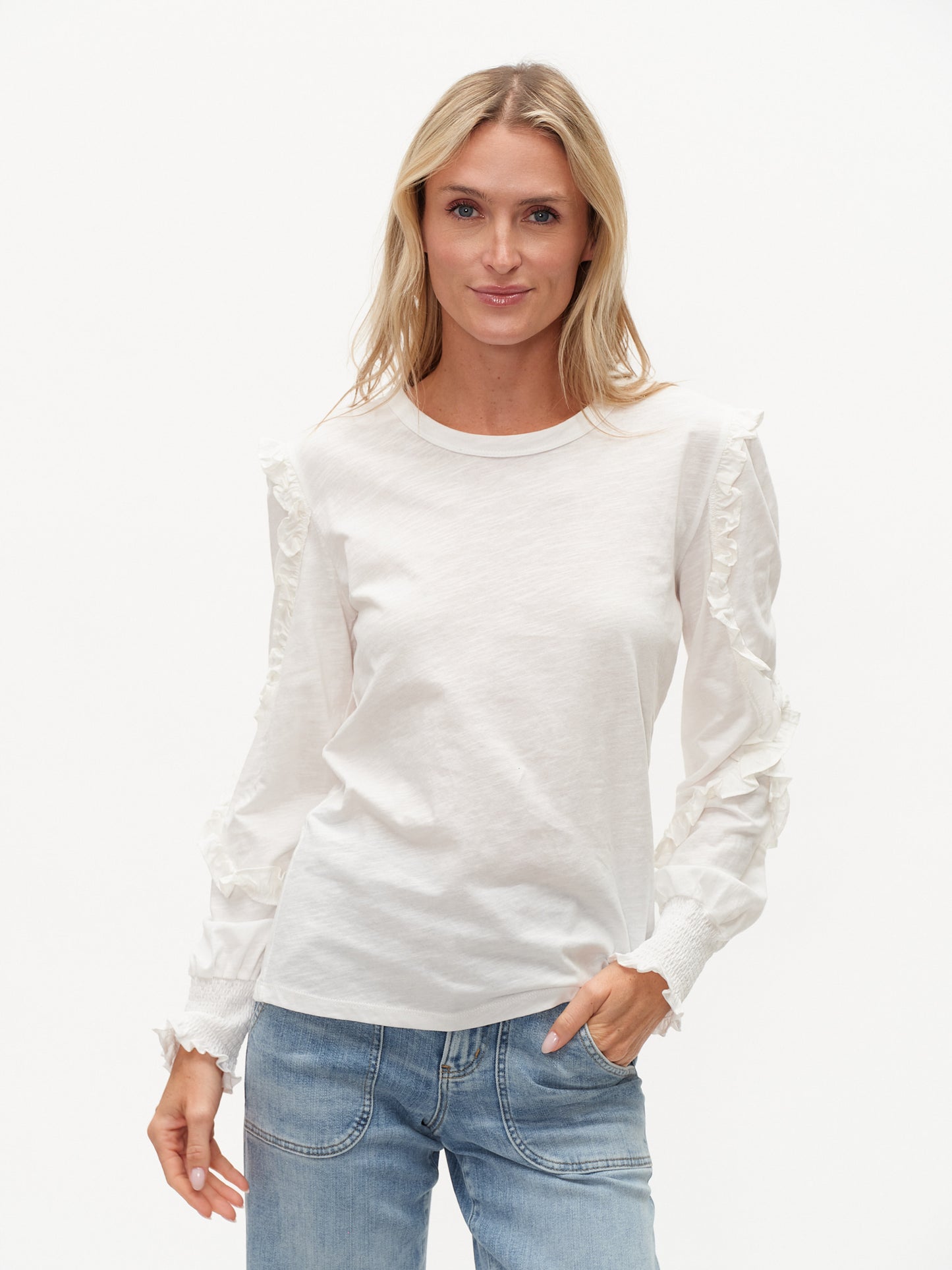 millie top [ivory]