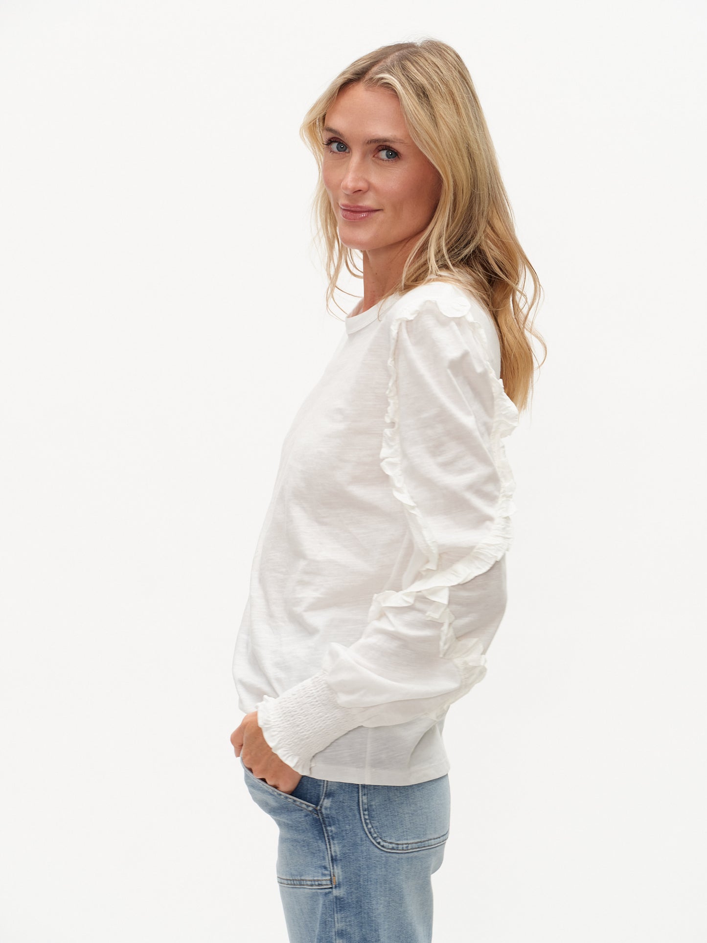 millie top [ivory]