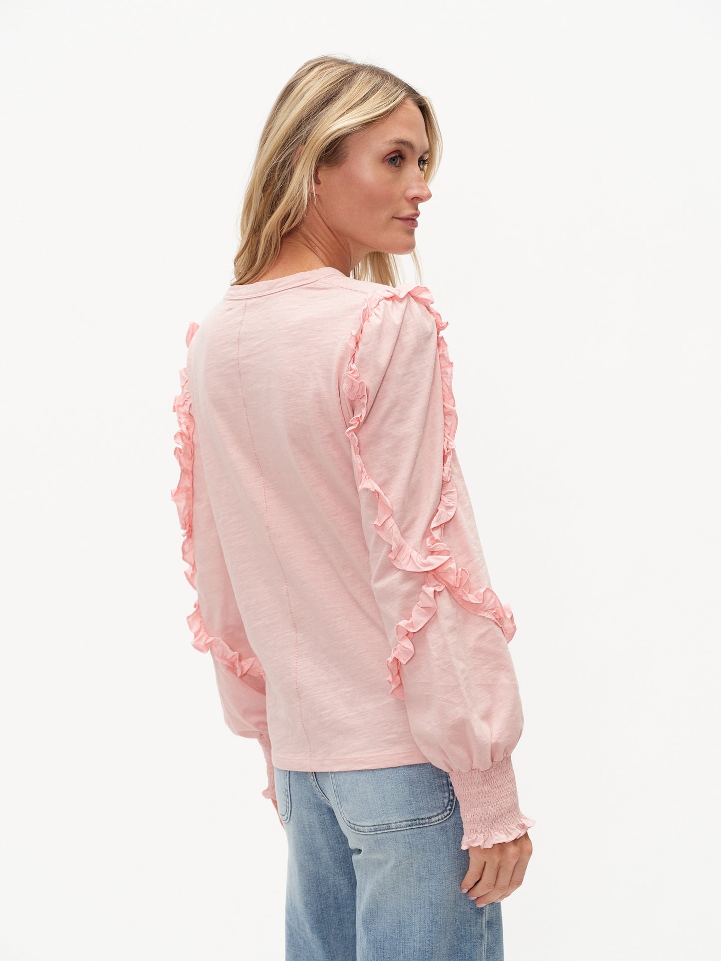 millie top [rose quartz]