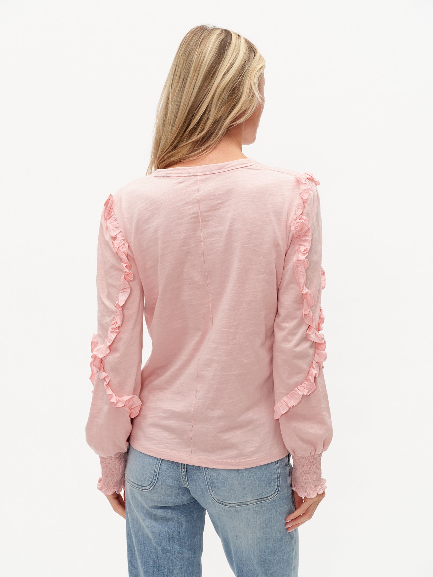 millie top [rose quartz]