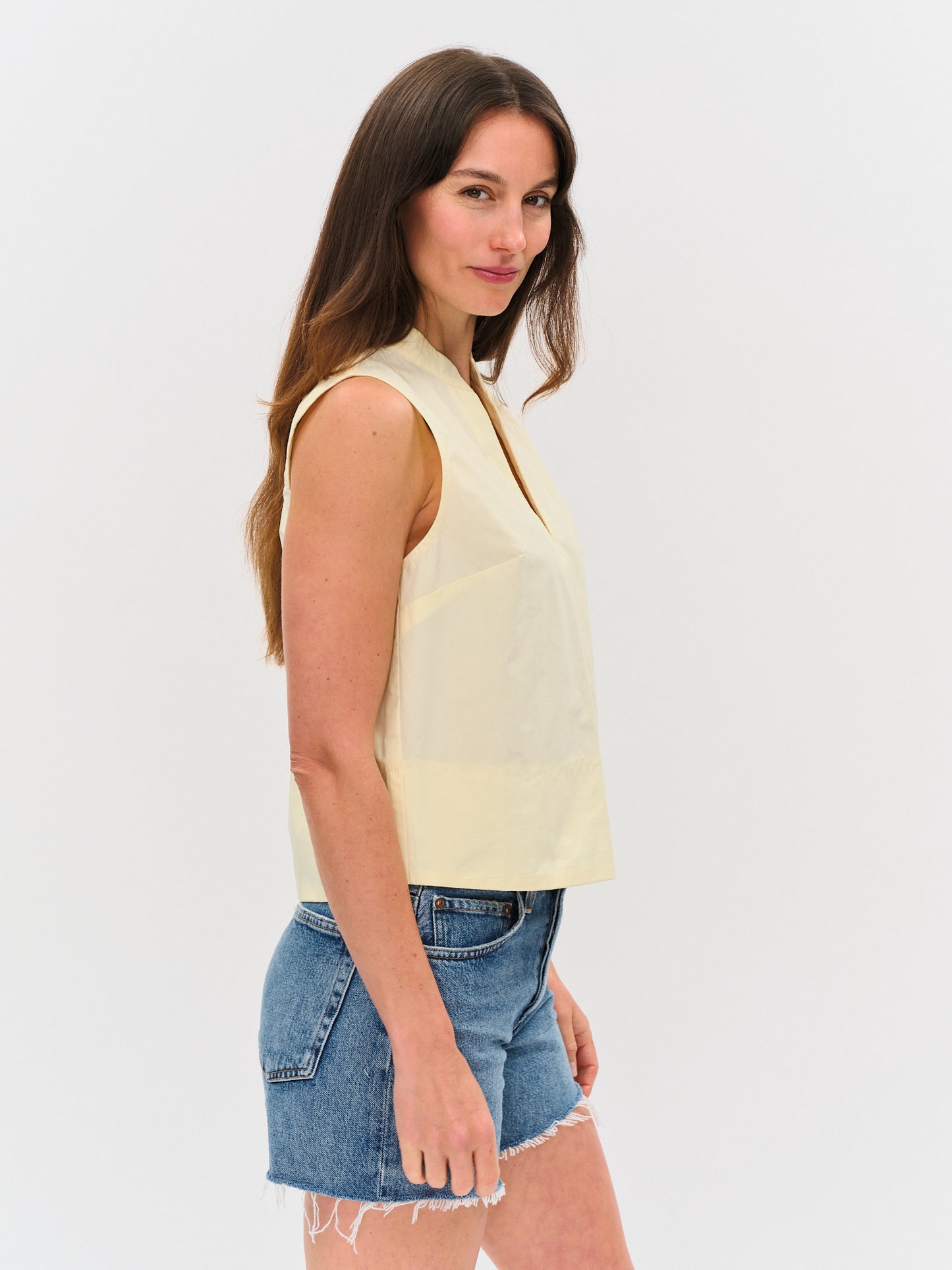 monroe top [butter yellow]