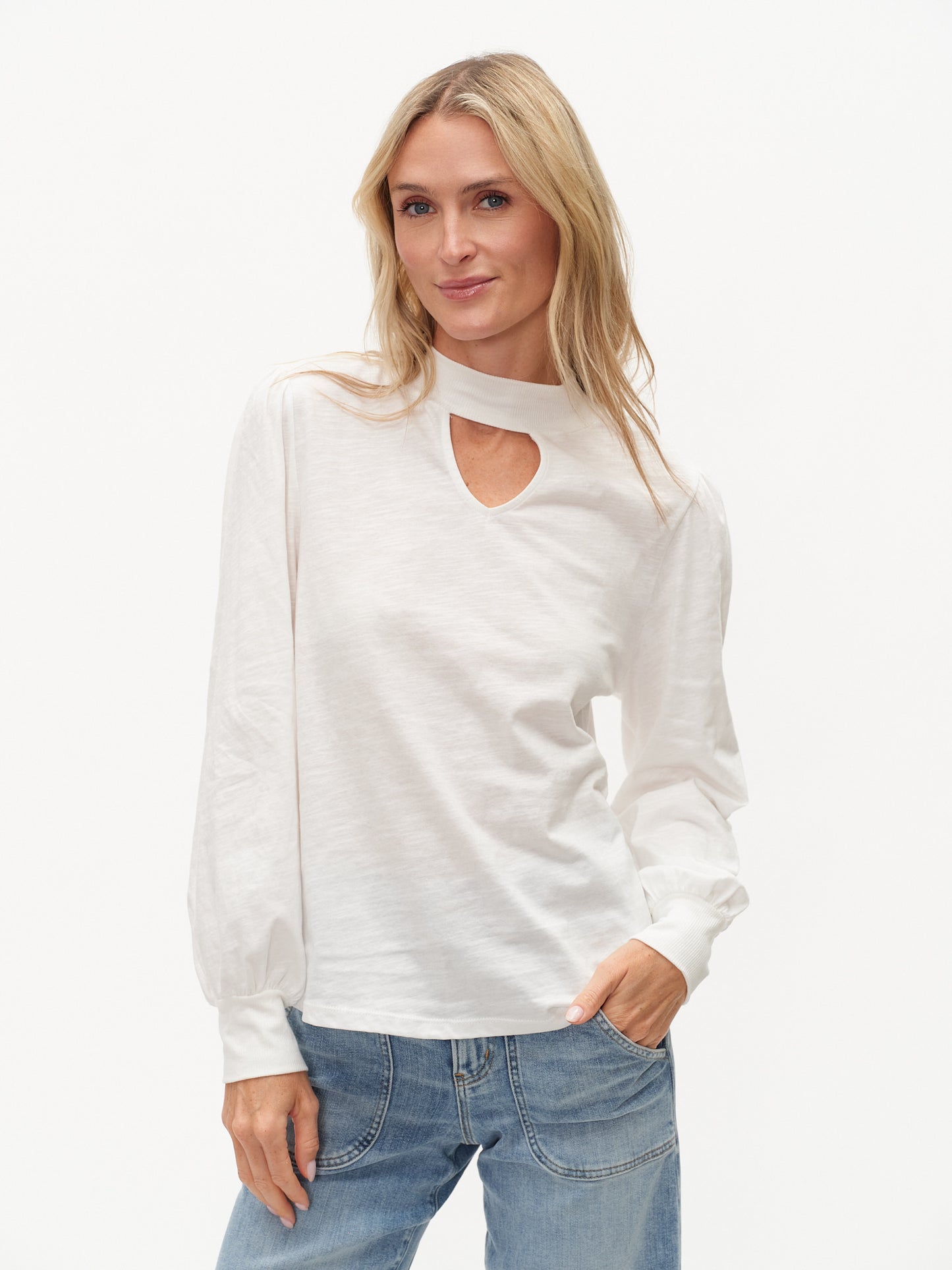 rosie top [ivory]