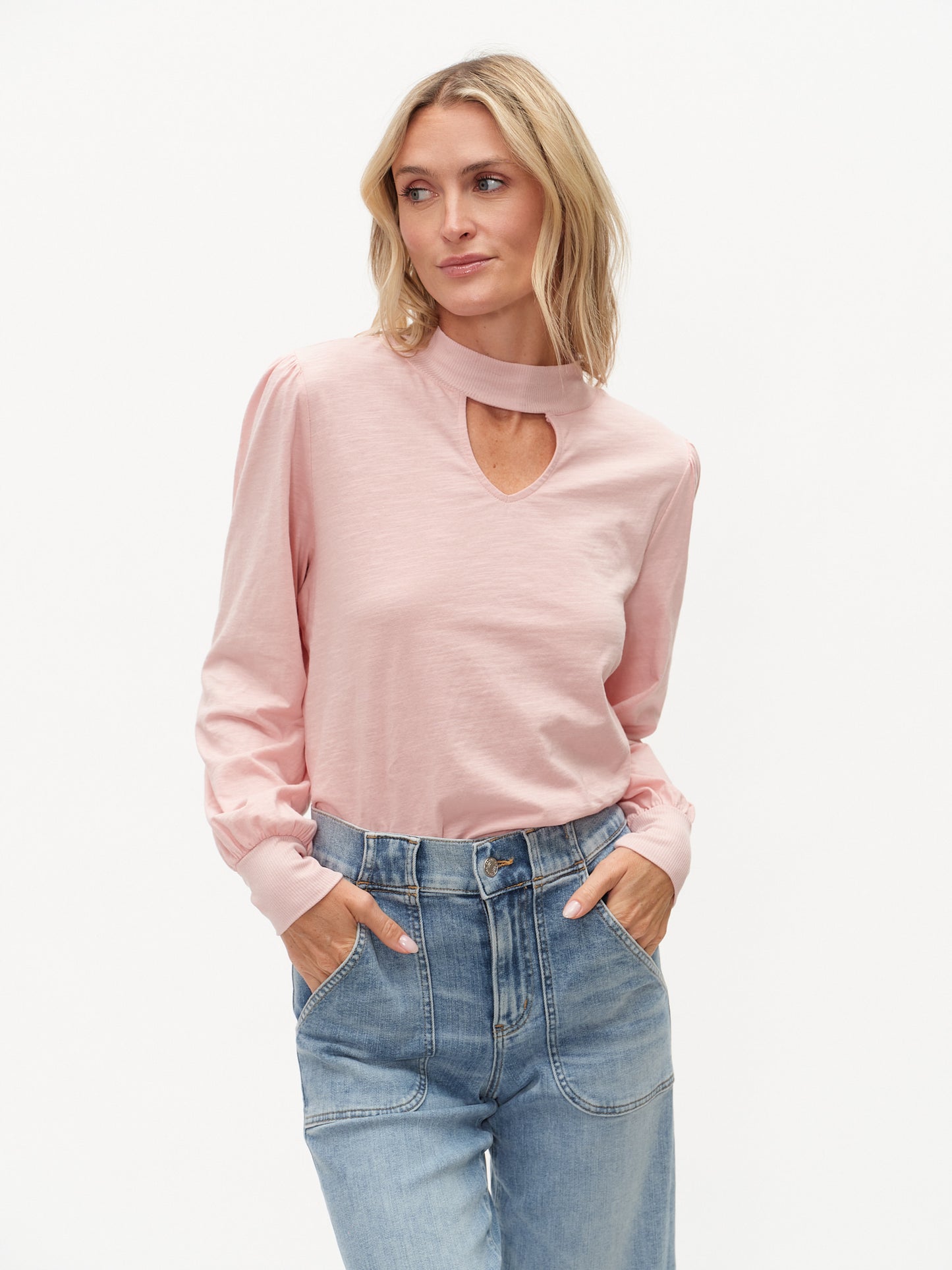 rosie top [rose quartz]