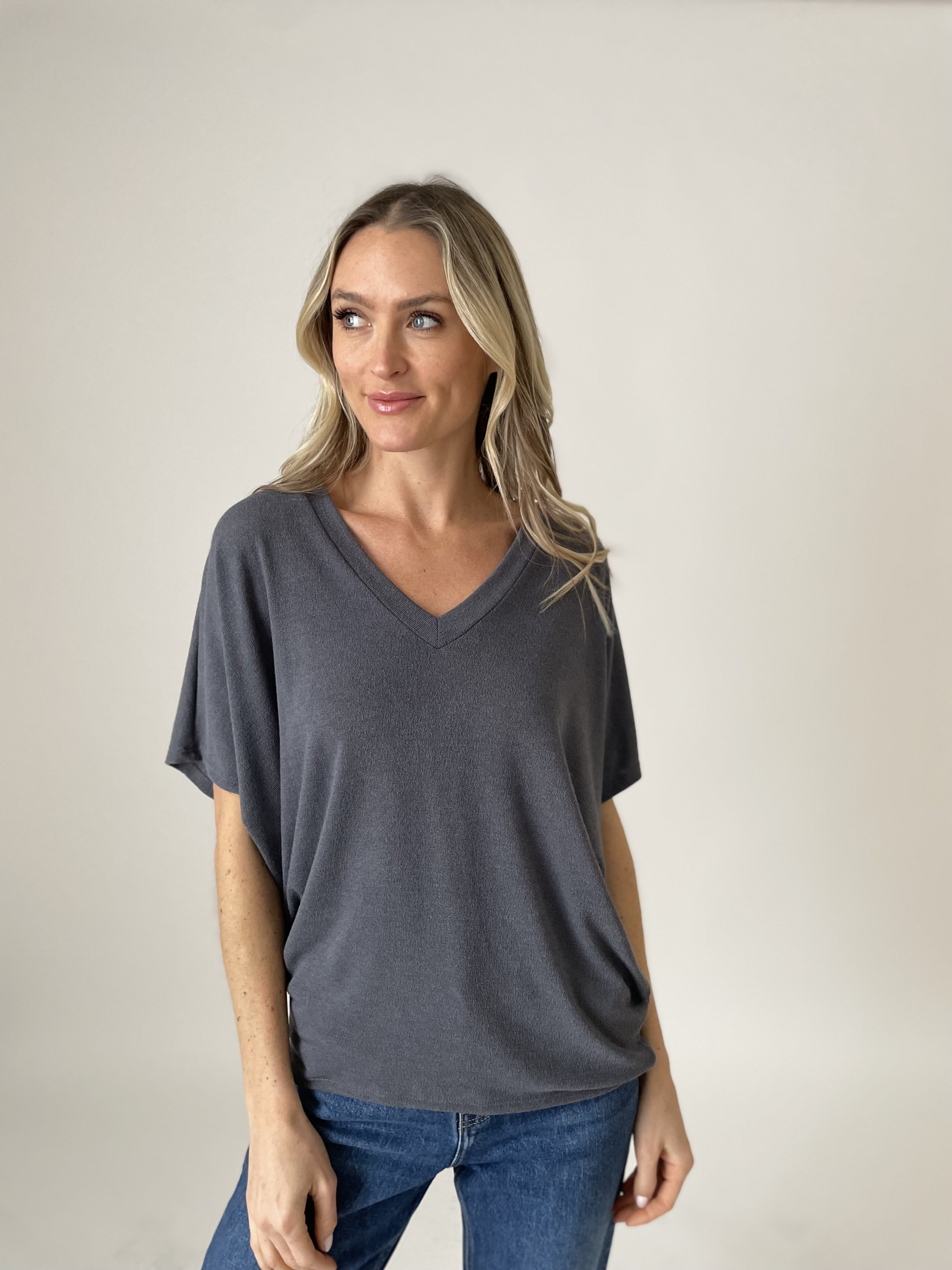 rae top [woodland grey]