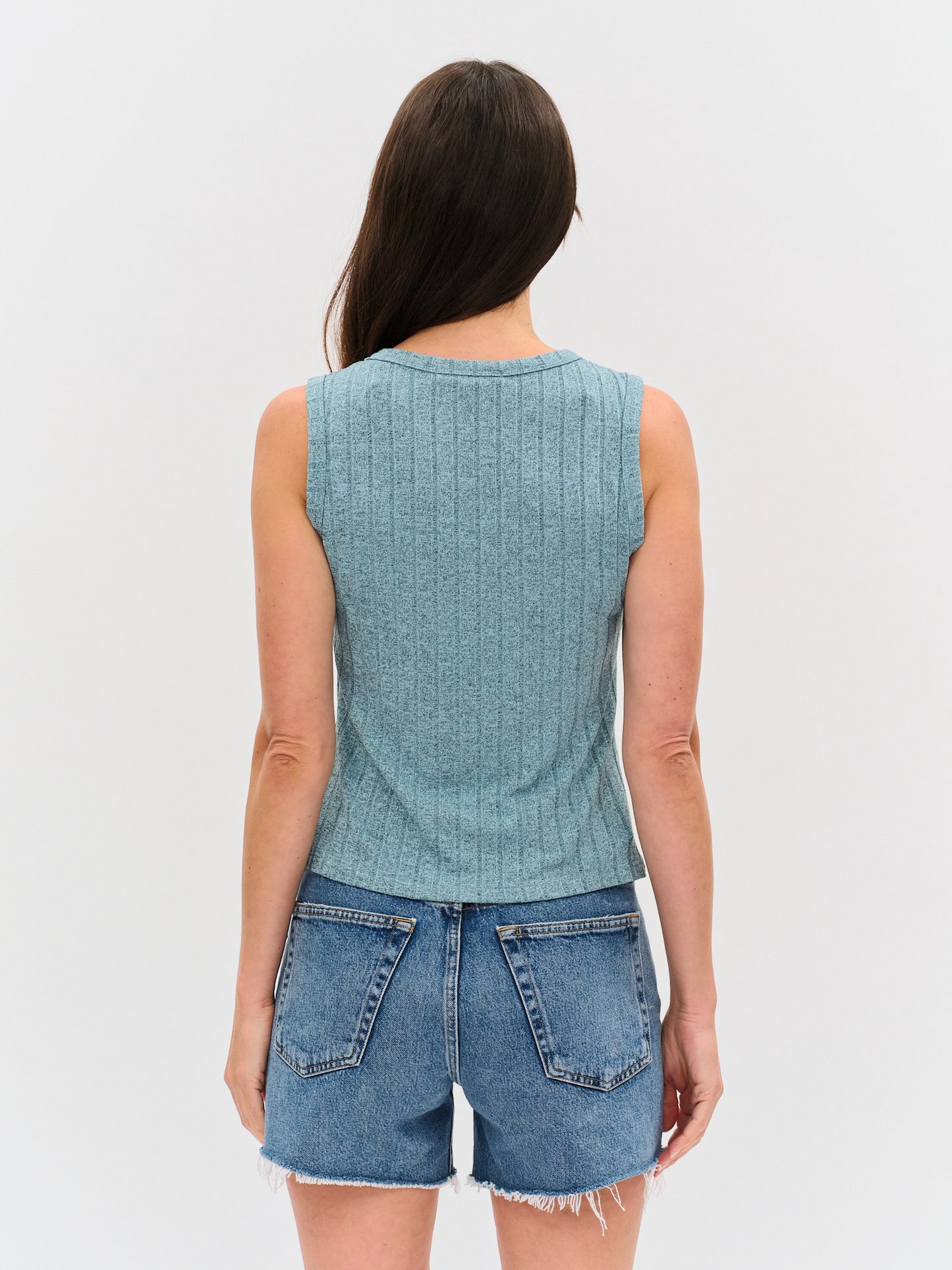sloane tank [heather seafoam]