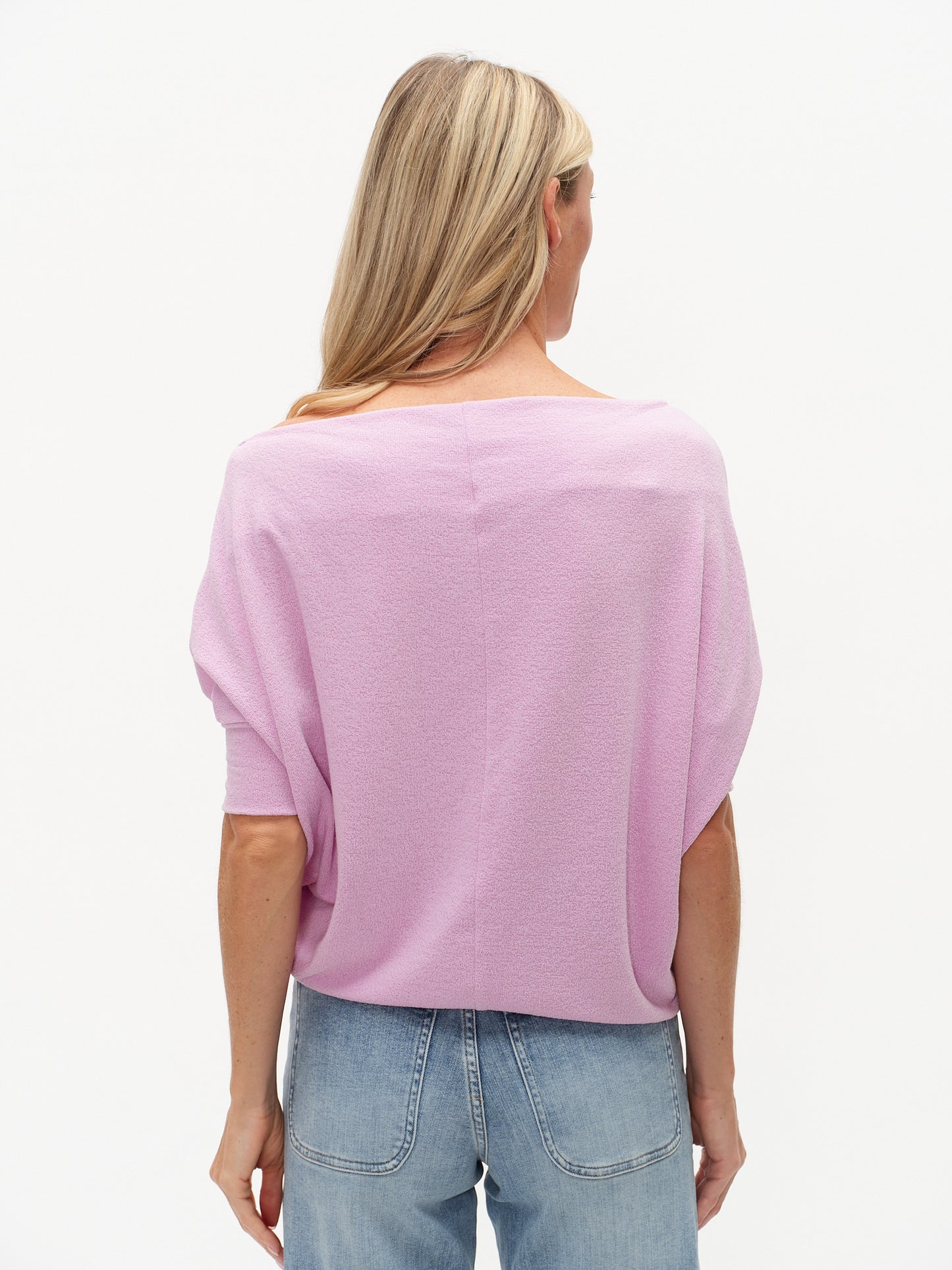 the short sleeve anywhere top [pink frosting]