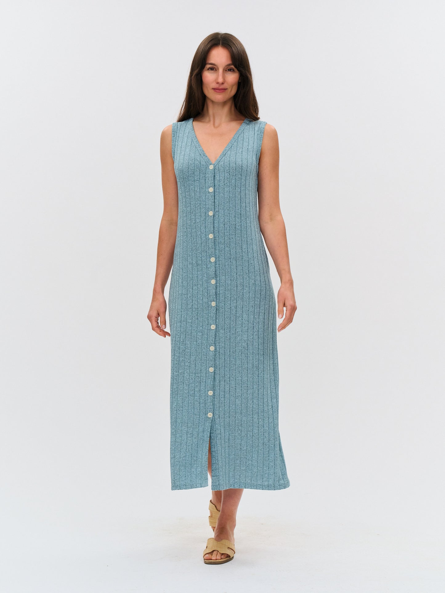 sutton dress [heather seafoam]