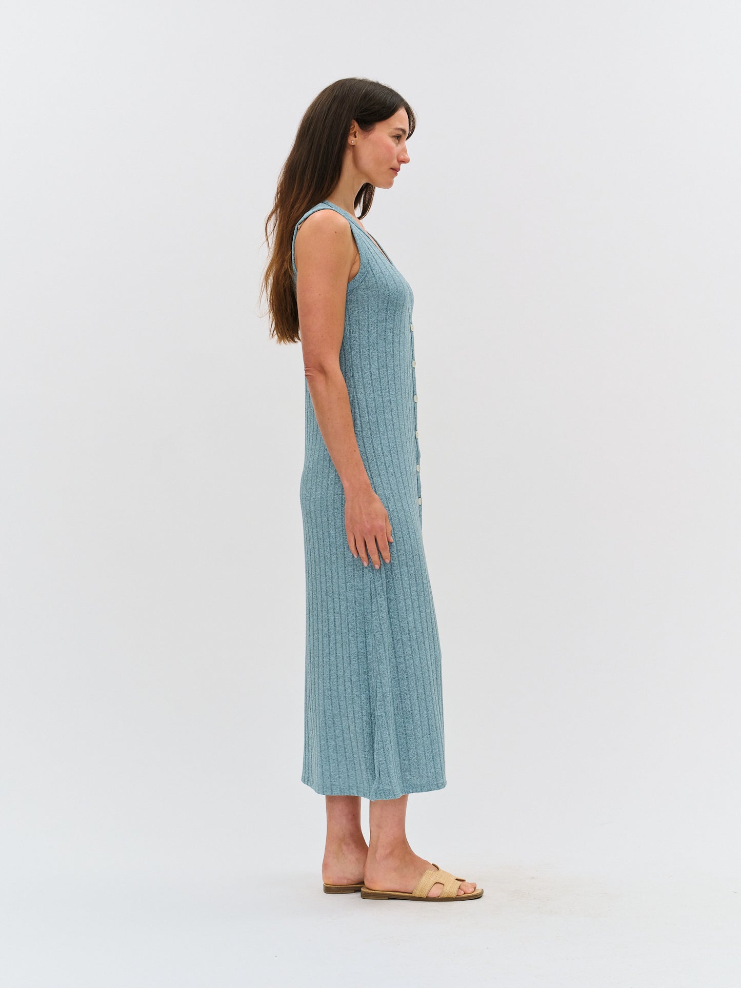 sutton dress [heather seafoam]